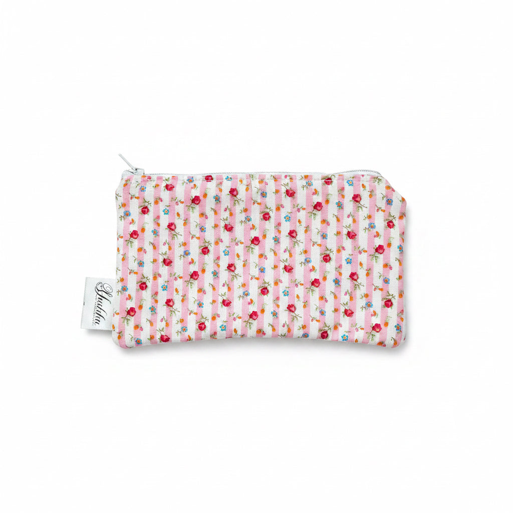 Blush Floral Pouch