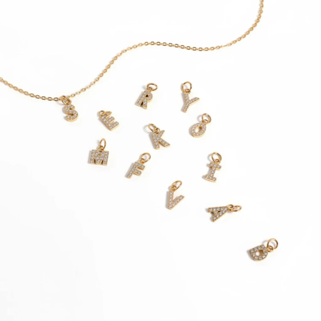 Initial Letter Charm