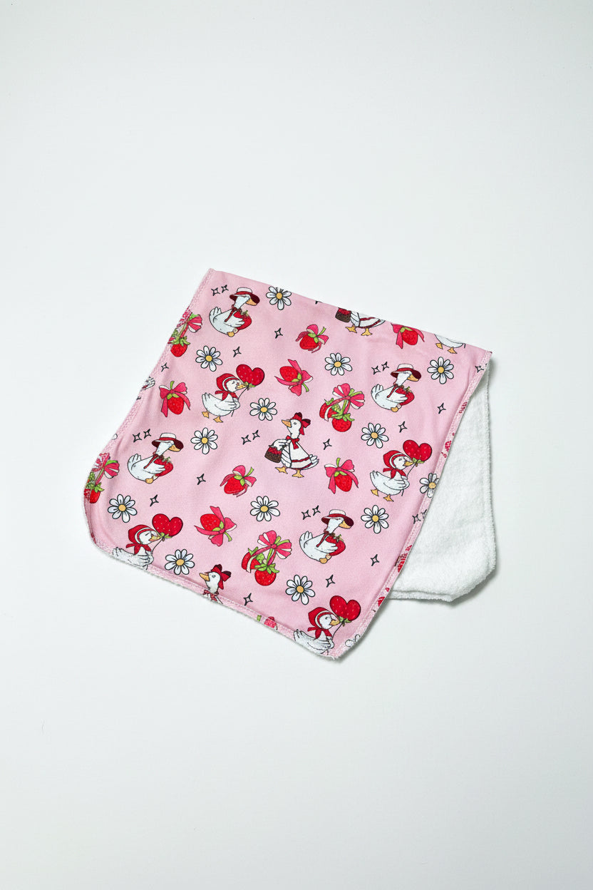 Strawberry Goose Bloomer & Headband Set