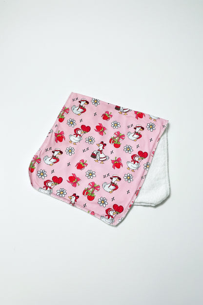Strawberry Goose Bloomer & Headband Set