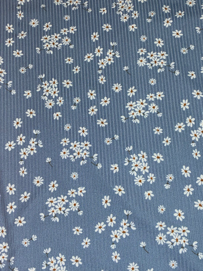 Blue Daisy Bloomer & Headband Set