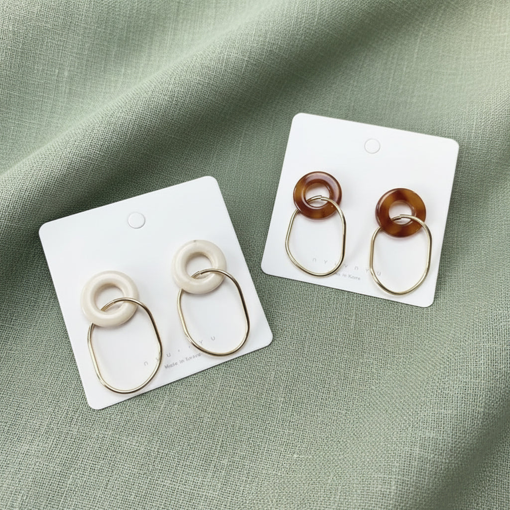 Golden Orbit Earrings