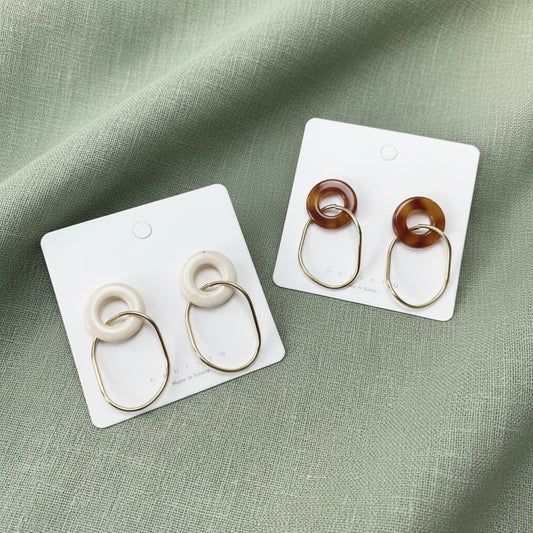 Golden Orbit Earrings