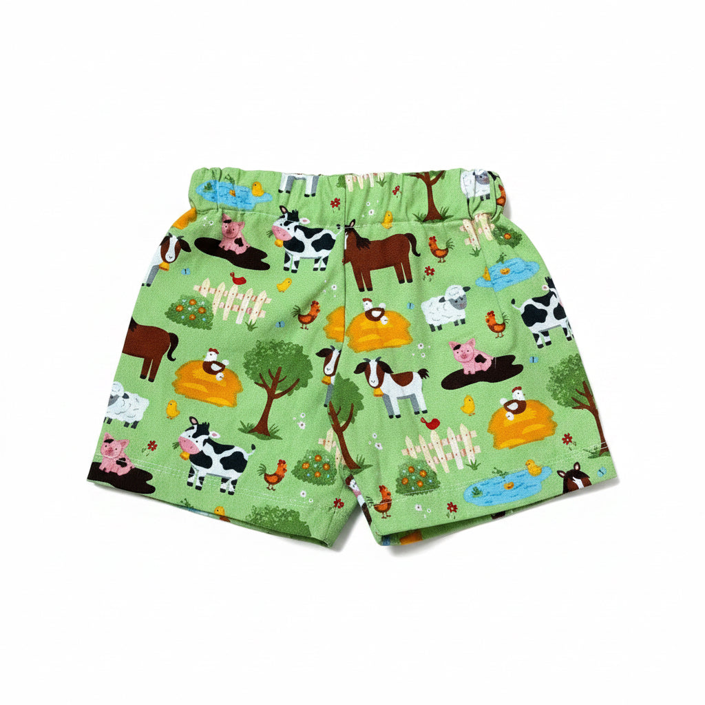 Farm Animal Shorts