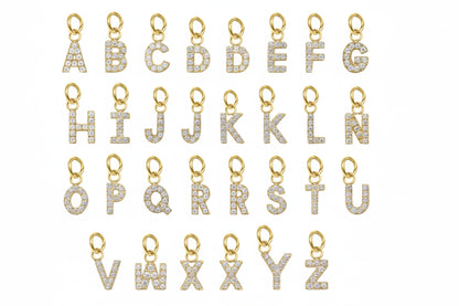 Initial Letter Charm