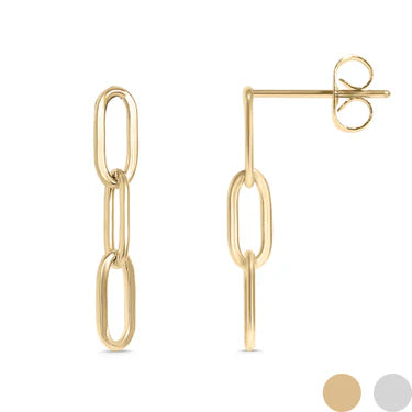 Paperclip Earrings